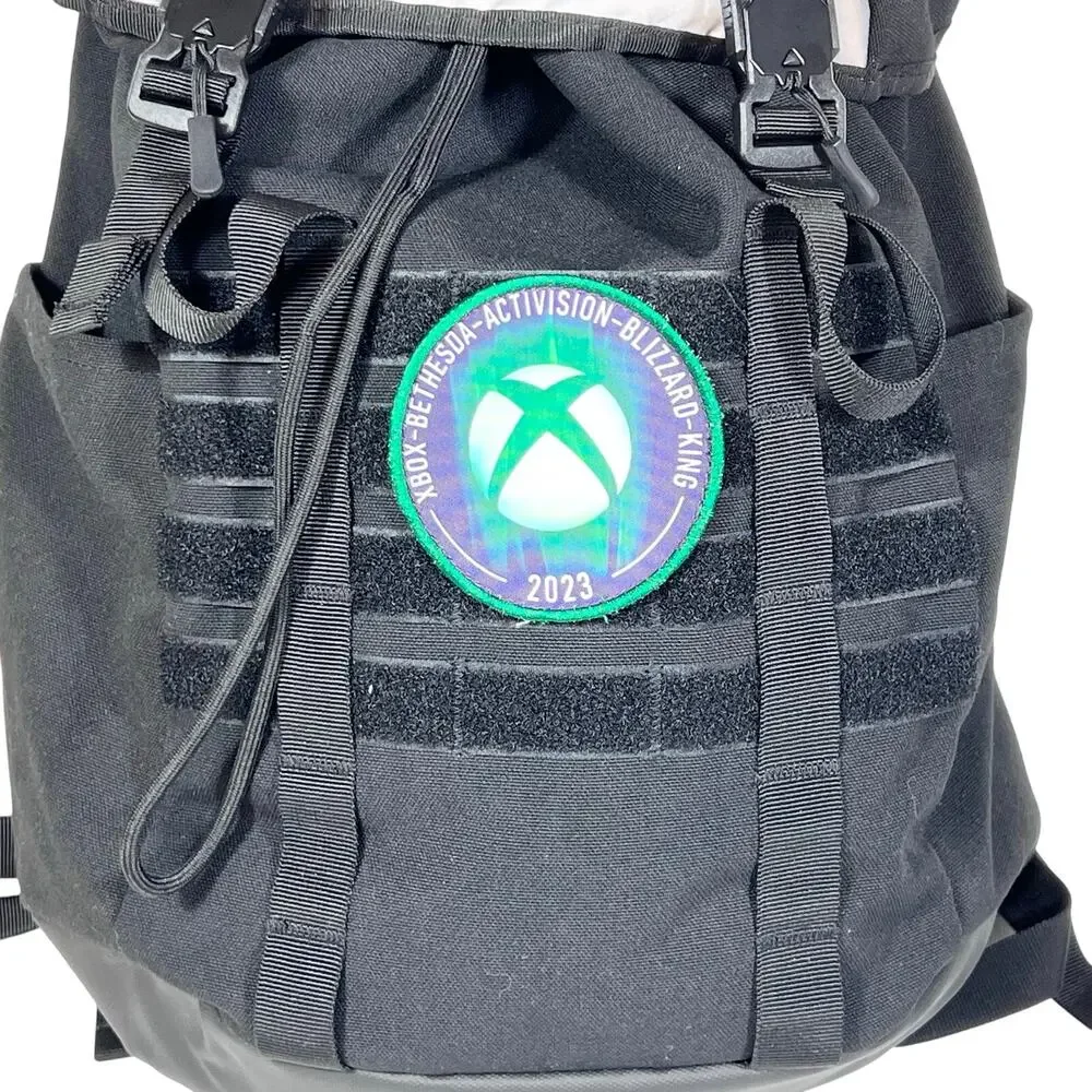Xbox Microsoft Employee Exclusive Aurora Duffle Backpack w/ Patch Gamescom 2023